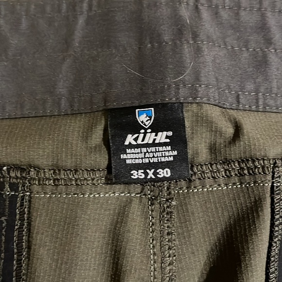 Kuhl Silencr Rogue Pants (35x30, Dark Green) - Picture 4 of 7